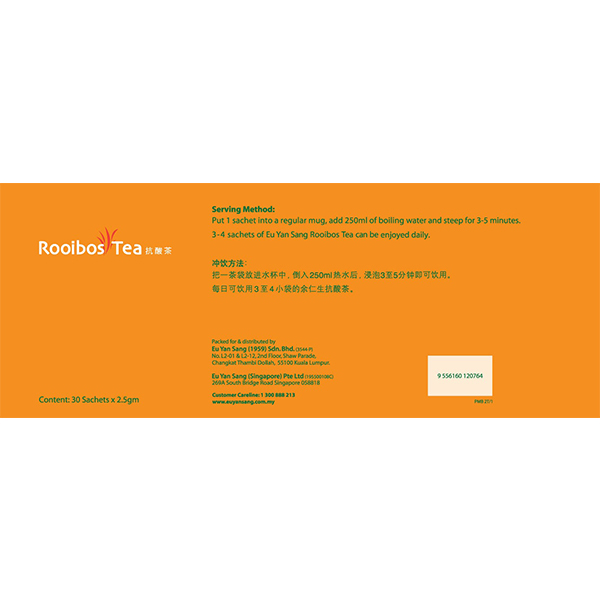 Rooibos Tea Eu Yan Sang Malaysia