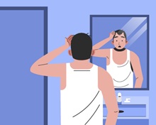 Why is Dad’s hairline shape like an “M”? Why is Dad’s hairline shape like an “M”?