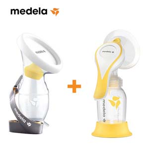 MEDELA - Package B (Breast Pump-Manual + Breast Milk Collector)