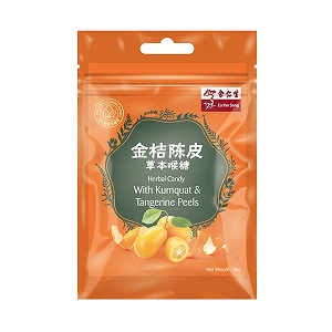 Herbal Candy with Kumquat & Tangerine Peel