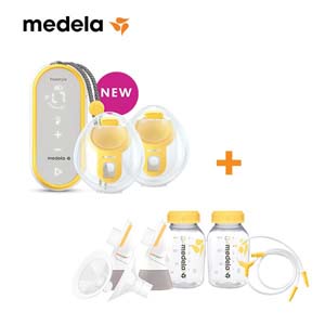 MEDELA - Package A (Breast Pump-Handsfree + Accessories Kit)