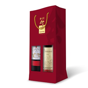 EYS 2in1 Wine Paper Bag