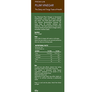 EYS VINIGEN Premium Plum Vinegar
