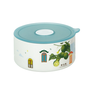 5'' Ceramic Bowl with Lid 5'' Ceramic Bowl with Lid