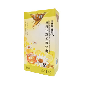 Prince of Peace American Ginseng Root Tea with Chrysanthemum