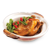 Braised Young Chicken with Chinese Herbs Braised Young Chicken with Chinese Herbs