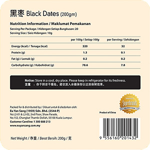 Everyday Botanica - Black Dates