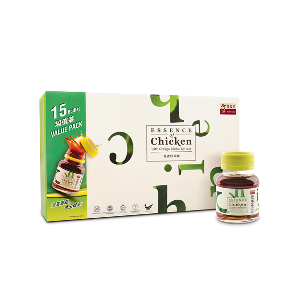 Essence Of Chicken With Ginkgo Biloba Extract 15*70gm