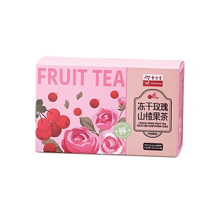 Freeze-dried Fruit Tea-Rose and Hawthorn Cube
