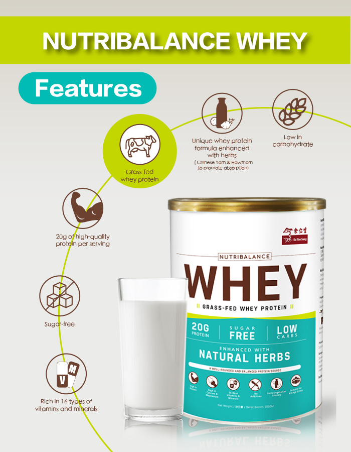 EYS Nutribalance Whey Protein Drink Eu Yan Sang Malaysia