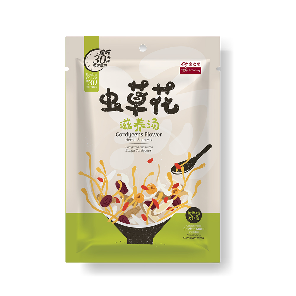 Quick Stew - Cordyceps Flower Herbal Soup Mix