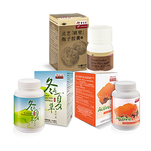 PLUS灵芝[破壁]孢子药囊+Active Liva胶囊+冬虫夏草菌丝体胶囊