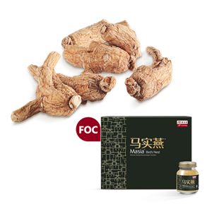 老山泡参粒 1公斤 (切片包装) 赠送精选马实燕