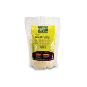 Health D'licious- Organic Quick Oats 300g