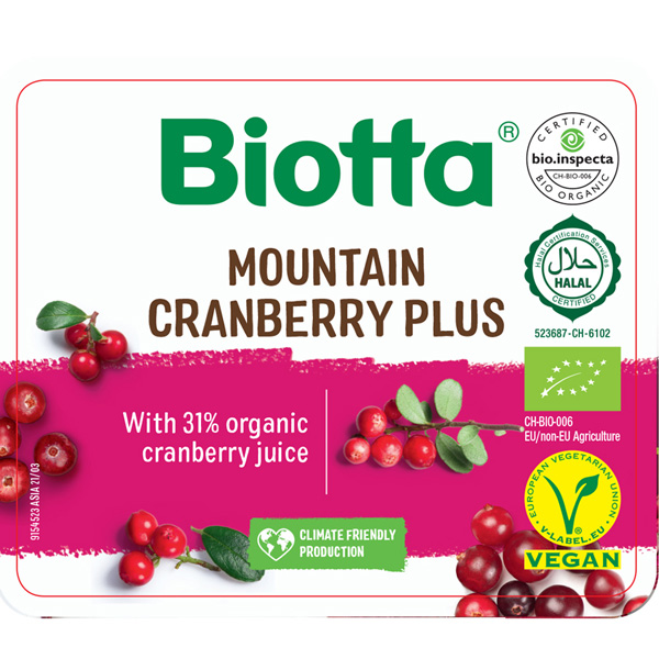 Biotta Mountain Cranberry Plus
