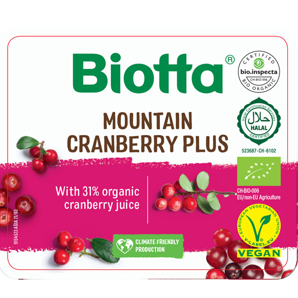 Biotta Mountain Cranberry Plus Eu Yan Sang Malaysia